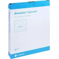 Coloplast Biatain Alginate Kompressen 10 x 10 cm 10 St