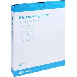 Coloplast Biatain Alginate Kompressen 10 x 10 cm 10 St