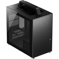 Jonsbo T8 PLUS Mini-ITX Gehäuse, Tempered Glass - schwarz Mini-Tower Gaming-Gehäuse, Gehäuse Schwarz