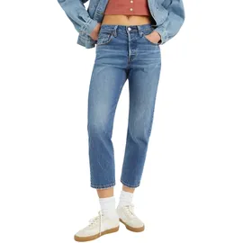 Levi ́s ® Levi's 501 Crop Jeans in mittelblau mit 7⁄8 Länge-W29 / L26