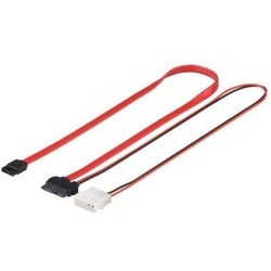 HDD S-ATA SlimLine Kabel 1.5 GBits / 3 Gbits 2in1