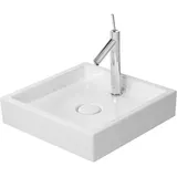 Duravit Starck 1 47cm, geschliffen, ohne Hahnloch, Überlauf,