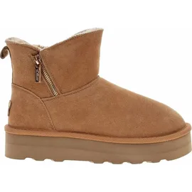 s.Oliver Damen Rollschuhe 5-26447-43 cognac 41 - Braun - 41