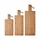 KUPPELS NICE Schneidebrett-Set Holz 3-tlg. onesize Braun