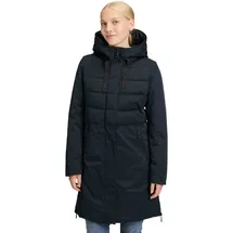 Amber & June Winterjacke Kunstdaune in Dunkelblau | Gr.: 34