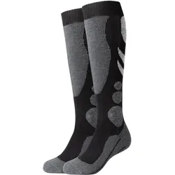 Camano Kniestrümpfe »function«, (2er Pack), mit ergonomischer Polsterung an wichtigen Stellen Camano schwarz 43 (46)