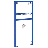 VidaXL Badezimmerzubehör Montagen Blau Metall 50 x 17,5 x