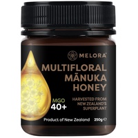 MANUKA GROUP Melora Multifloral Honey MGO 40+ 250 g