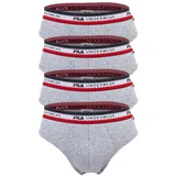 Fila Slip grau XXL 4er Pack