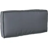 vidaXL Kissen 80 x 40 x 12 cm Anthrazit