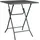 vidaXL Gartentisch Ø 80 x 72 cm Anthrazit