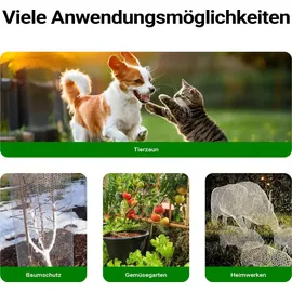 Wiltec Volierendraht 10 x 1 m Sechseckgeflecht