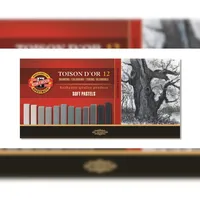 Koh-I-Noor Pastellkreide 12 St. Grau