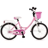 Bachtenkirch 18 Zoll Kinderfahrrad-Bachtenkirch rosa/ weiß