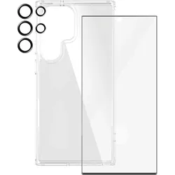 PanzerGlass 3-in-1 Set für Samsung Galaxy S24 Ultra Hardcase-Schutzhülle, Display- und Kameraschutz