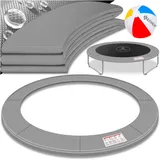 Kesser KESSER® - Trampolin Randabdeckung Ø 244 , 305 , 366 , 426 cm , 30cm breit 100% UV-beständig reißfest Federabdeckung , Grün , Blau