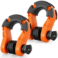 Vevor D-Ring-Schäkel 8 Tonnen 2 Stück