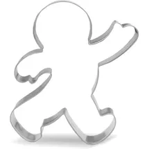 luxuskollektion Ausstechform Lebkuchenmann Edelstahl 10,5 cm Weihnachtsbackform