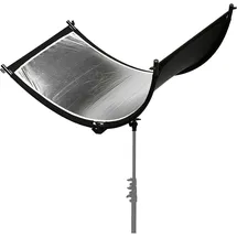 Caruba Gebogener Gesichtsreflektor 180 cm / 65 cm