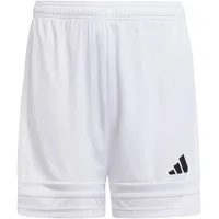 Adidas Squadra 25 Short Kids, White/White/Black, 5-6 Years