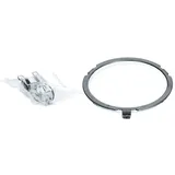 BSH (Bosch-Siemens-Hausgeräte) Halogenlampe G9 20W mit Glasabdeckung und Metallring für Dunstabzugshaube