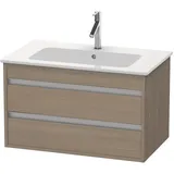 Duravit „Ketho“ 80 × 48 × 47,5 cm in Eiche Terra