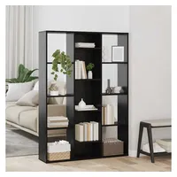 vidaXL Raumteiler 100 x 24 x 140 cm Schwarz