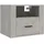 vidaXL Nachtschrank NA 50 x 36 x 40 cm Grau