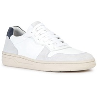 Geox Herren U Magnete C Sneaker, White/Off White, 42 EU