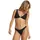 BILLABONG Bikini-Hose Damen Schwarz/Orange XL
