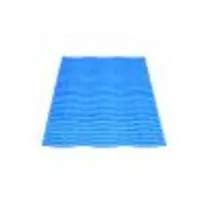 Arbeitsplatzmatte - Yoga Spa Basic - blau - 60 x 90 cm - Stärke 9 mm - miltex - profiliert - Polyproylen