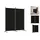 vidaXL Paravent Schwarz 175x180 cm Stoff