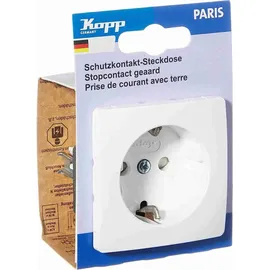 Kopp Schuko-Steckdose 1-f. UP m. Kinderschutz PAR arkt