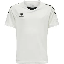 HUMMEL Kinder Shirt hmlCORE XK POLY JERSEY S/S, WHITE, 176