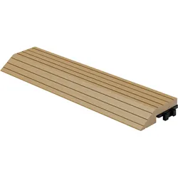 ML-Design WPC Abschlussleiste Abdeckleiste für WPC Terrassenfliesen Bodenbelag Teak