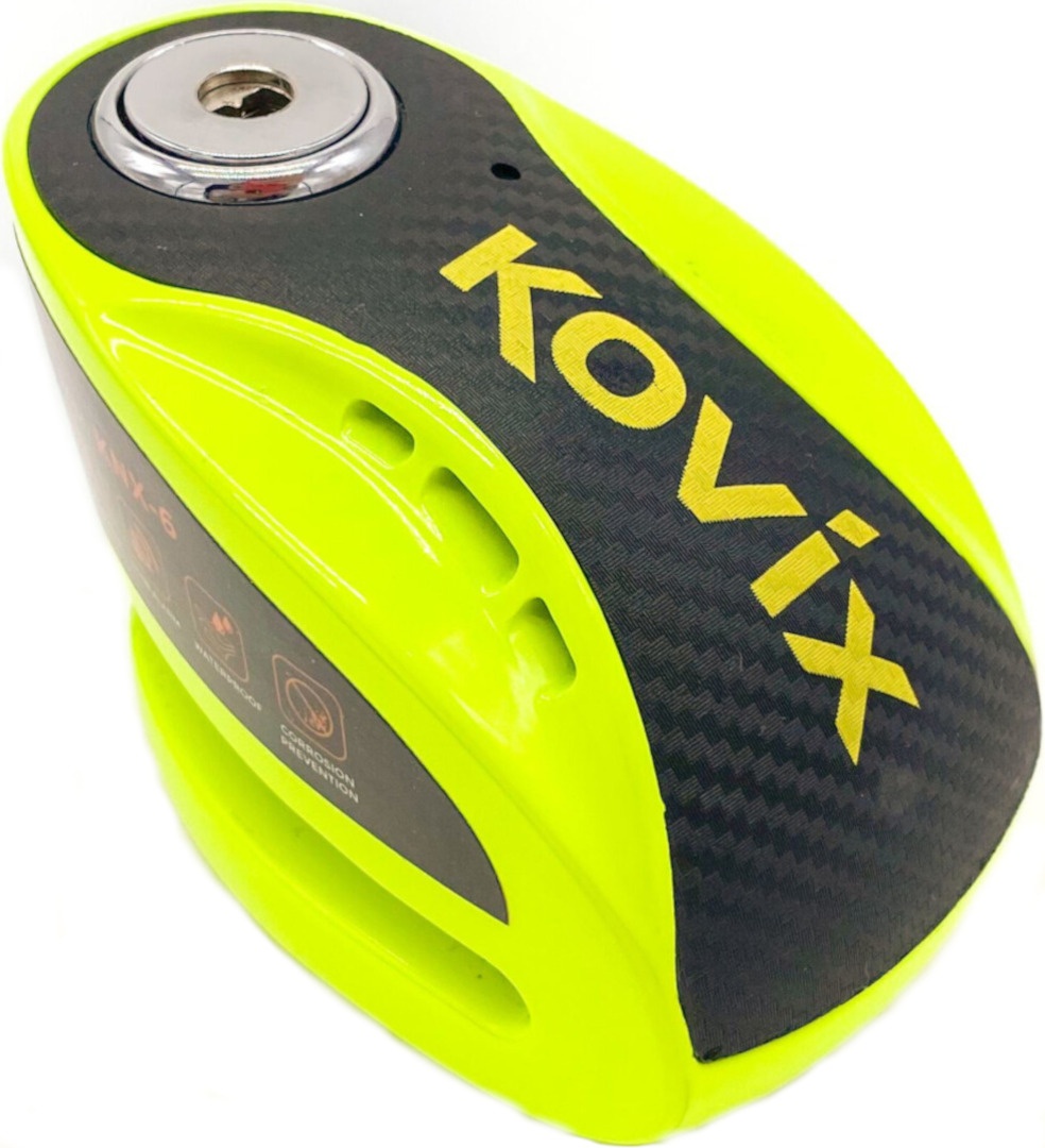 Kovix KNX6 Alarm Remschijfslot, groen, Eén maat