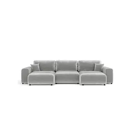 maison de rêve Wohnlandschaft Zanzibar ¦ grau ¦ Maße (cm): B: 325 H: 79