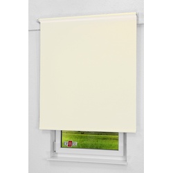 Lysel - Qualitätsrollo Tageslicht hellelfenbein, (B x H) 133cm x 275cm in beige/hellelfenbein