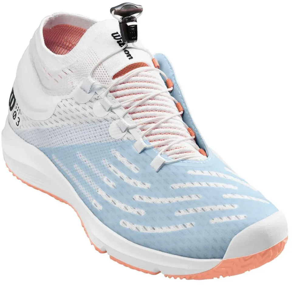 Wilson Tennisschuhe Kaos Symbiofit 3.0 Allcourt weiss/blau Damen