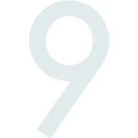 Alpertec Hausnummer 9 Selbstklebend Nachtleuchtend