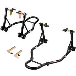 VEVOR Motorrad-Ständerlift vorne und hinten Spoolift, Paddock-Schwingarm 50kg
