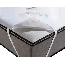 OTTO home Matratzenauflage wasserdicht 90 x 200 cm weiß
