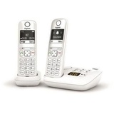 Gigaset AS690A Duo Analoges/DECT-Telefon Weiß