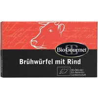 BioGourmet Brühe mit Rind, Würfel (1 x 96 g Karton) - Bio