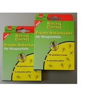 SWISSINNO NaturalControl Ersatzköder für Wespenfalle 2 x 2 Stück (Doppelpack!) 1 403 001K