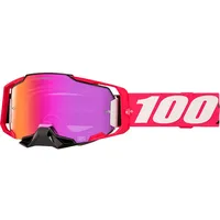 100% 100 Crossbrille Armega Hiper® Kloug, Offroad-brille - Pink/Weiß