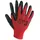 Reis Rteni_Cb10 Schutzhandschuhe, Rot-Schwarz, 10 Größe, 12 Stück