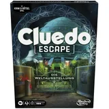 Cluedo Escape: Die Weltausstellung, spannendes Escape Room Spiel für Erwachsene und Jugendliche, Detektiv- und Rätselspiel, Weihnachtsbrettspiel für spannende Abende mit der Familie