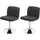 MCW Esszimmerstuhl Cadiz Stoff dunkelgrau 2er Set