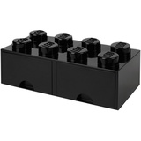 Lego Brick Drawer 8 schwarz